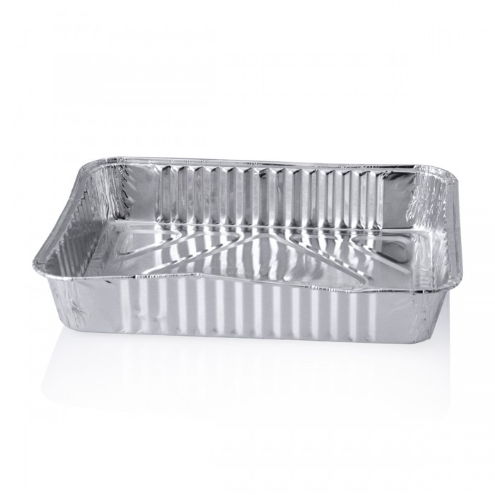 100 Vassoi Rotondi In Alluminio - 320ml, 13x13cm, Riutilizzabili - Foto 11