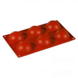 Stampo Silicone Semisfera 7x3,5 cm