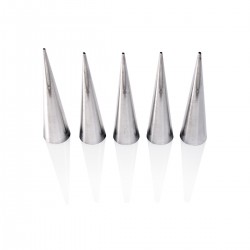Tin Cream Conical Cornet Moulds