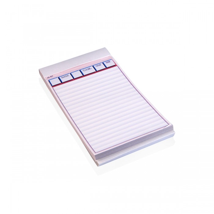 Waiter Order Notepads 9,5 x h 17 cm