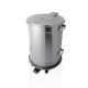 Bidone Inox con Carrello 70 lt