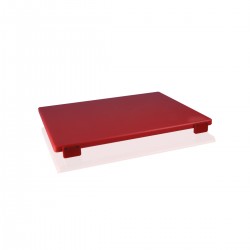 Tagliere Polietilene Rosso 50x40x2 cm
