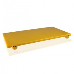 Tagliere Polietilene Giallo 70x40x2 cm
