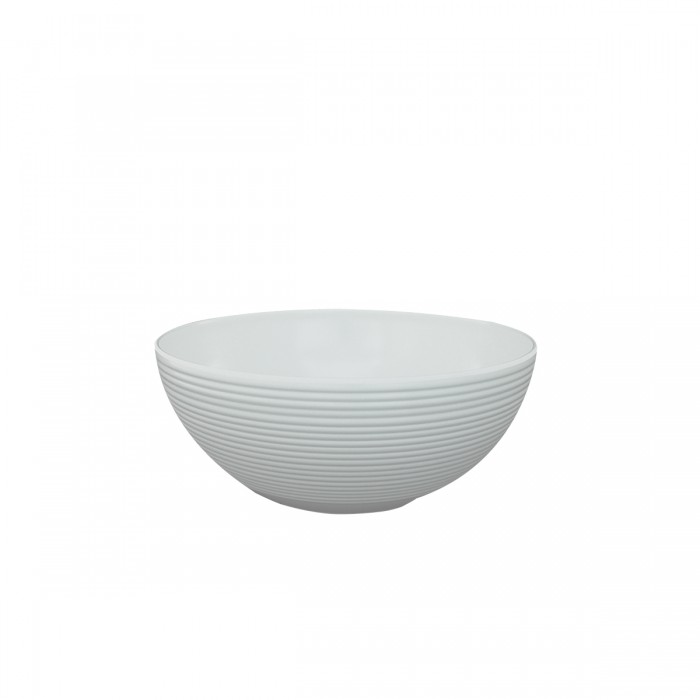 Salad Bowl Melamine White 21x6 cm
