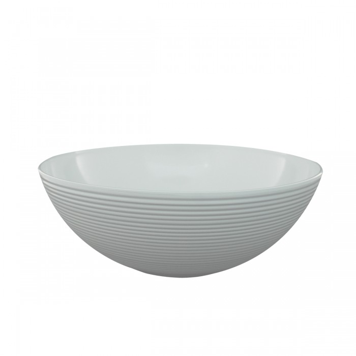Salad Bowl Melamine White 25x8 cm