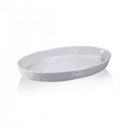 Pyrex White Oval 40x23x7 cm.