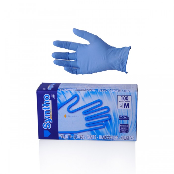 Disposable nitrile gloves Syntho 100 pcs - Size M 7-7,5