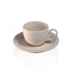 Siena Tazza Caffé con Piatto Pepper 12 pezzi