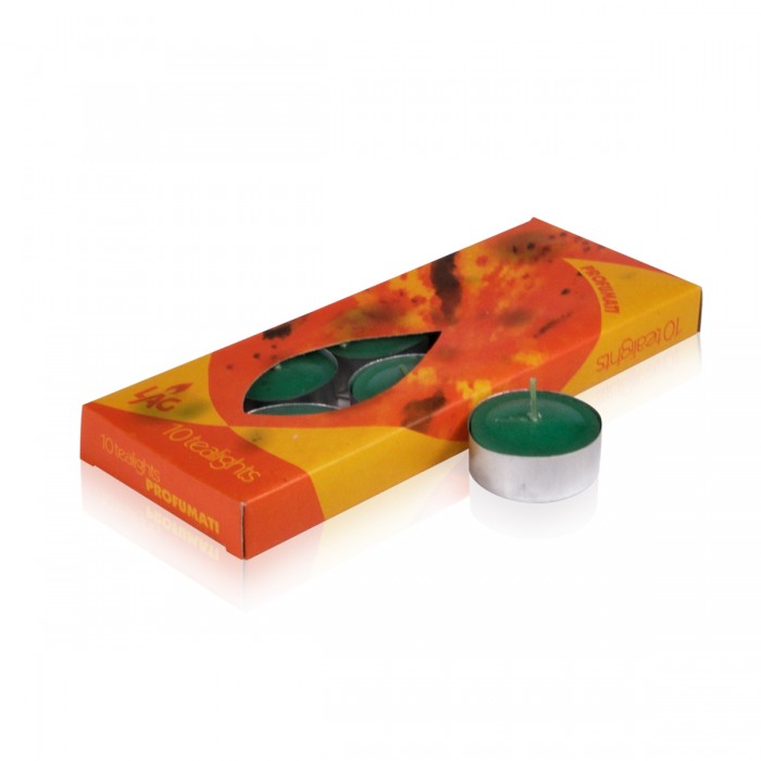 Candela Metal Profumata 10 pezzi