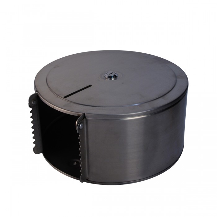 Dispenser Carta Igienica Mini Jumbo Inox