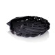 Flat Shell Black Ø24 h4,5 cm