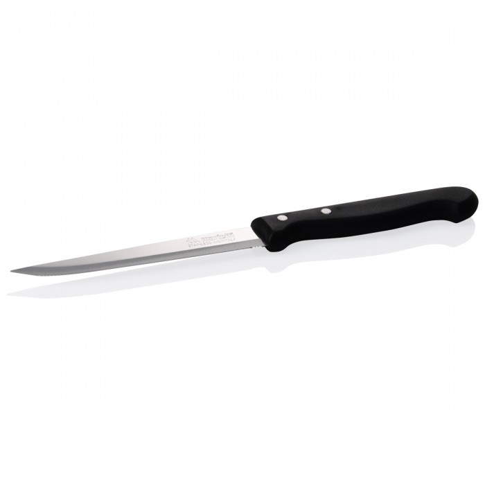 Black Steak Knife - Rivetted
