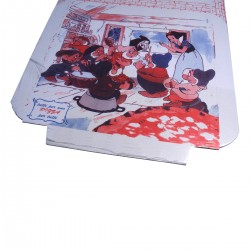 Scatola Pizza Vegetale 45x45x5 cm 100 Pezzi