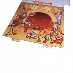 Scatola Pizza Vegetale 40x40 cm 100 Pezzi