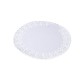 Round Lace Porcelain 25 cm - 100 pieces
