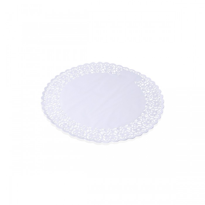 Round Lace Porcelain 30 cm - 100 pieces