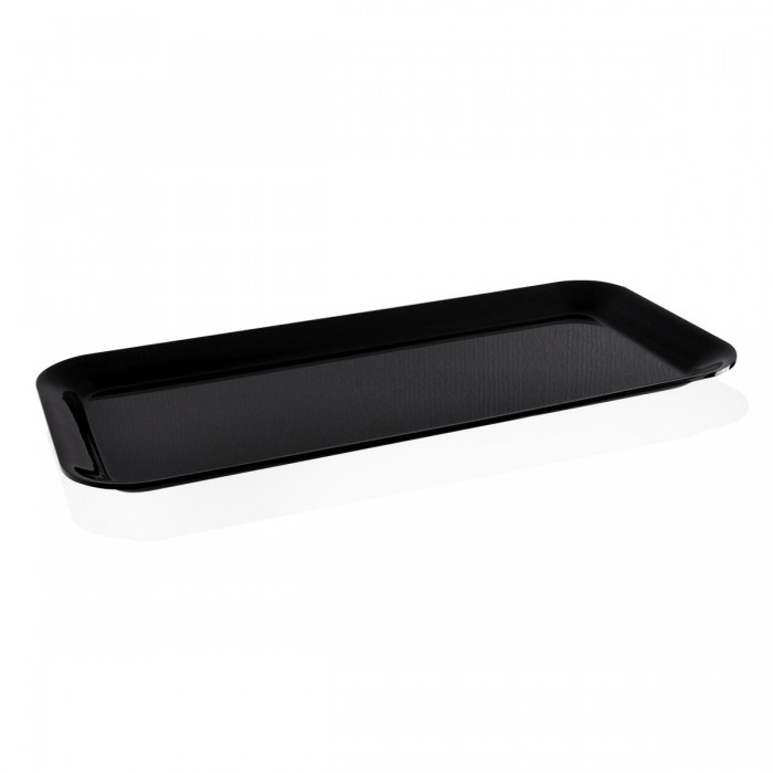 Piatto Metacrilato Nero 52x24x4 cm