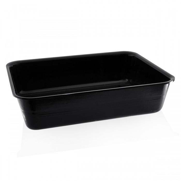 Vaschetta Metacrilato Nero 40x30x10 cm
