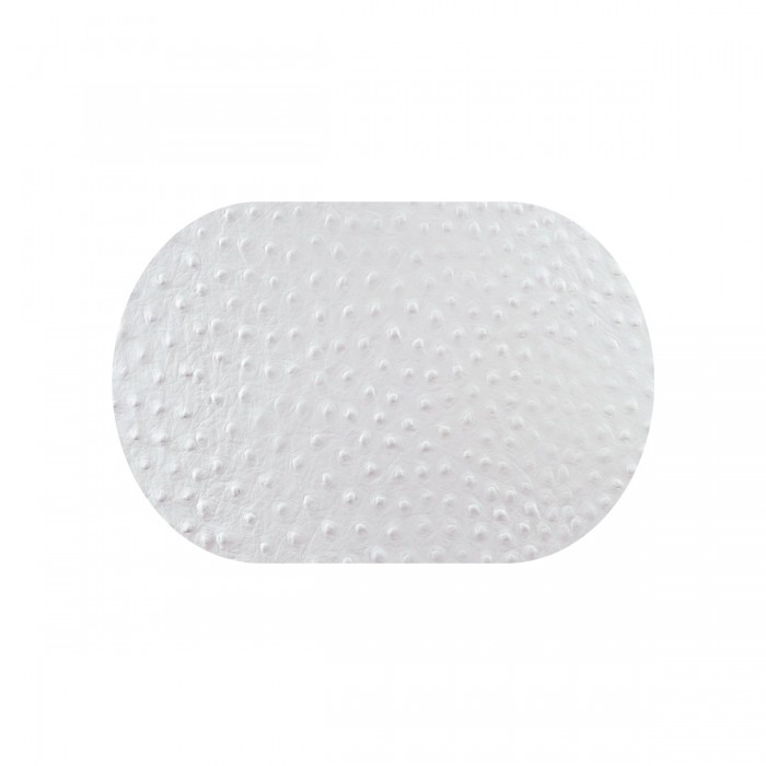 Tovaglia 30x20 Bianco Struzzo 9 pezzi