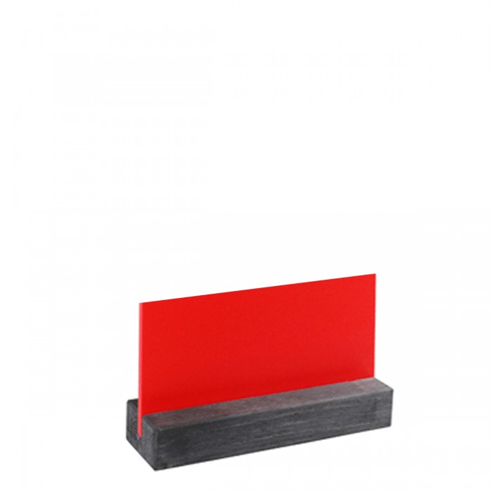 Lavagna Rossa da Tavolo 8x15 cm