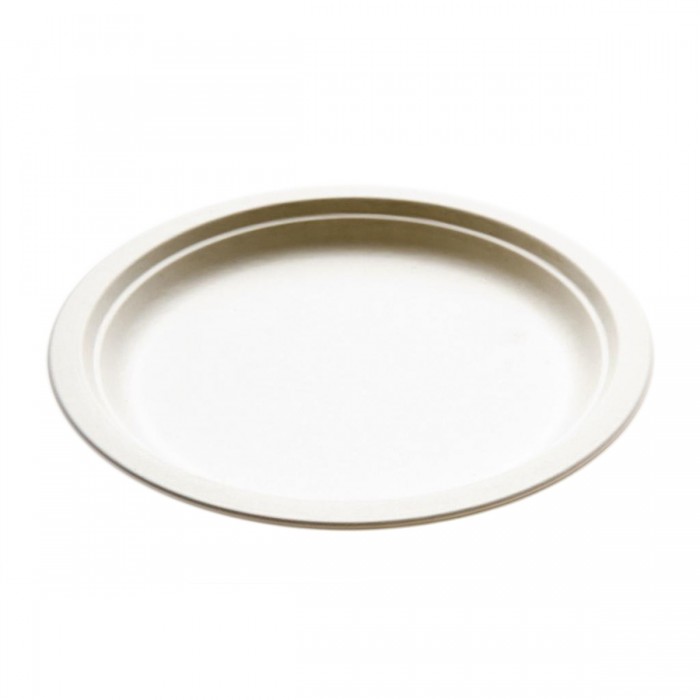 Eco Piatto Piano 26 cm 50 pezzi