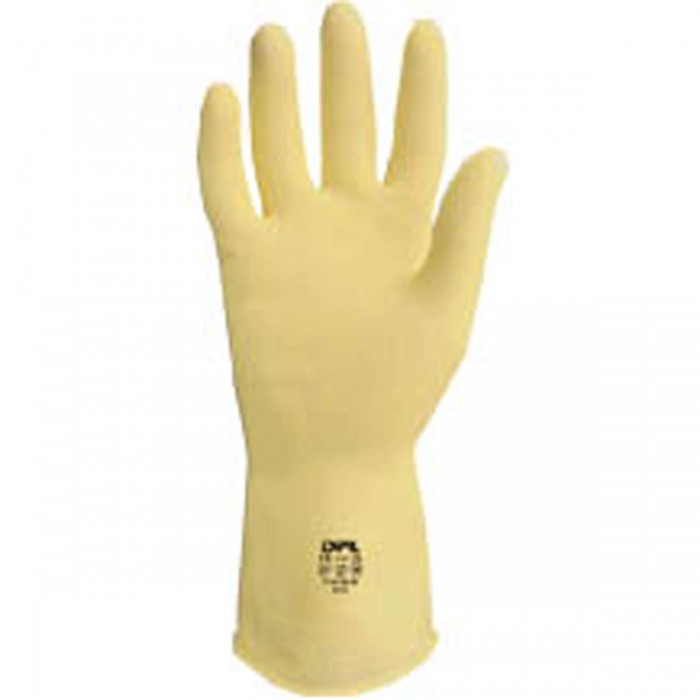 Latex rubber gloves - Size L: 8 - 8,5