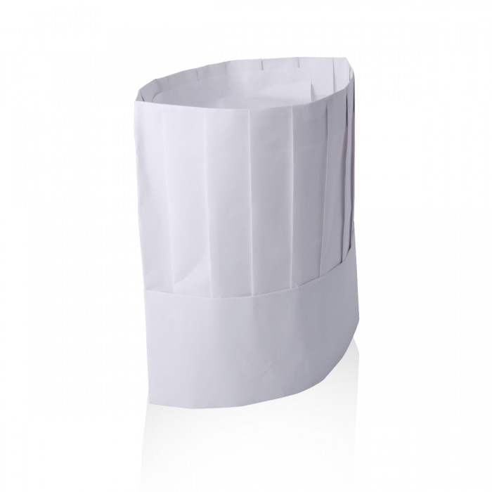 Chef Hat non-woven fabric h 23 cm - 5pcs