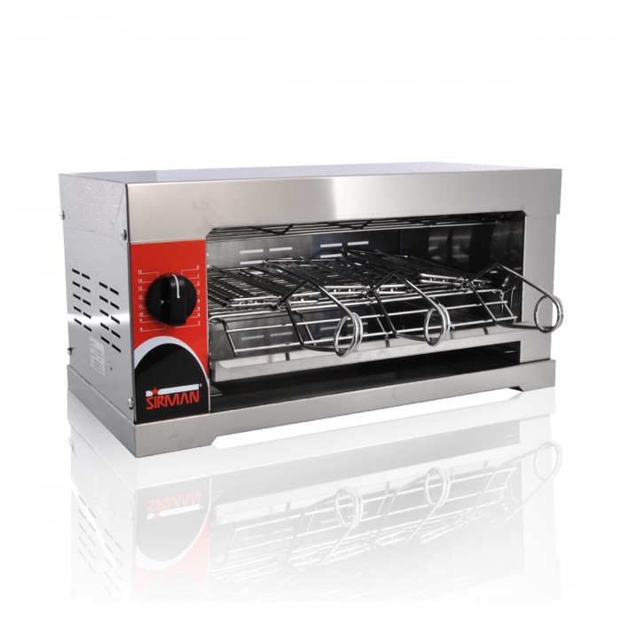 Toaster - Horizontal with 3 pliers and quartz cubes 2800W