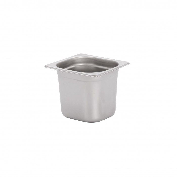 Container stainless steel GN 1/6 16X17X10 cm