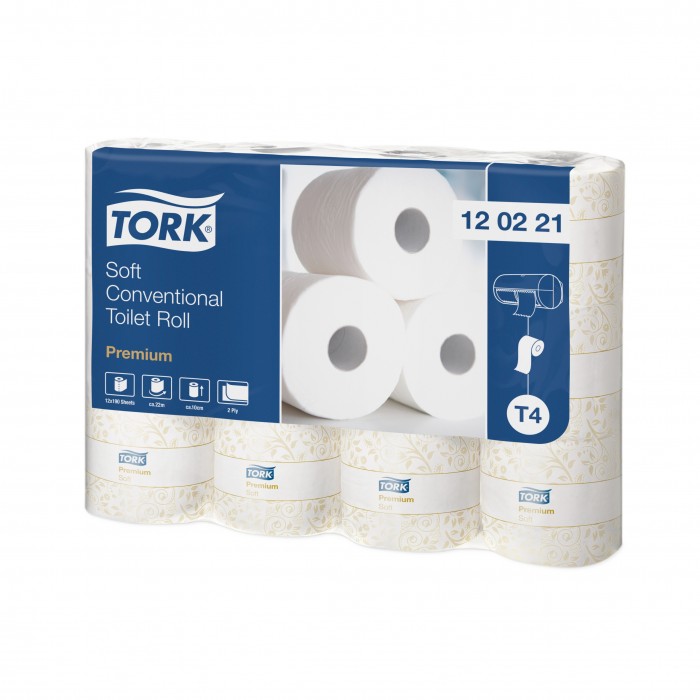 TOILET TISSUE ROLLS 96 rolls Tork