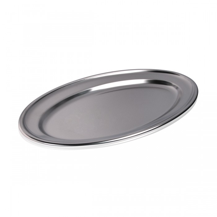 Tray - Oval 18/10 40 cm