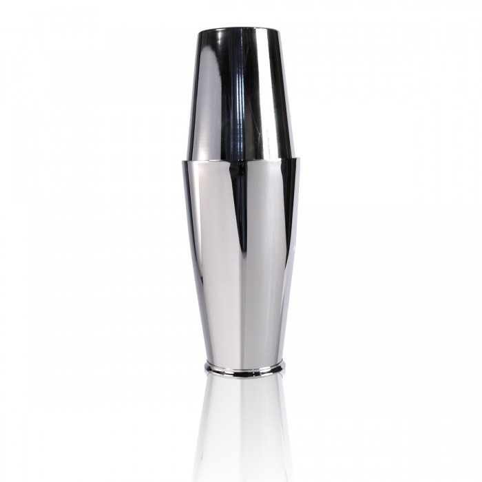 Shaker Boston con bicchiere acciaio inox non bilanciato Made in Italy