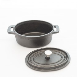 MINI CASSERUOLA OVALE GHISA