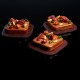 STAMPO SILICONE  12 FORME QUADRATE