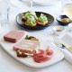 Tapas / Sushi Plate – White 33x16