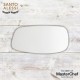 Tapas / Sushi Plate – White 33x16