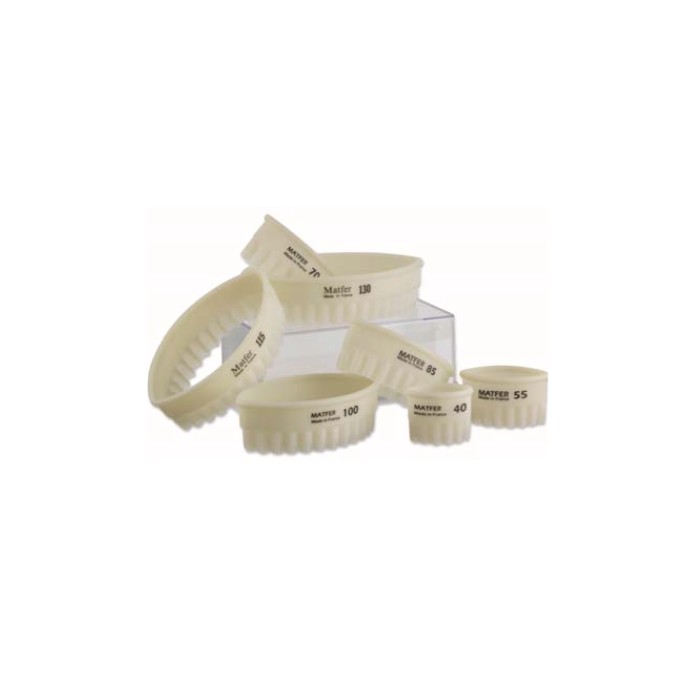 Oval fluted cutter Exoglass Matfer