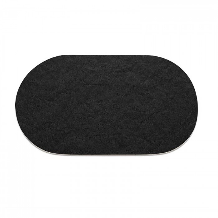 Tovaglia 30x20 Pelle Nero Kroko