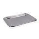 Bar Tray - S/Steel 18/10. 25x19.5 cm.