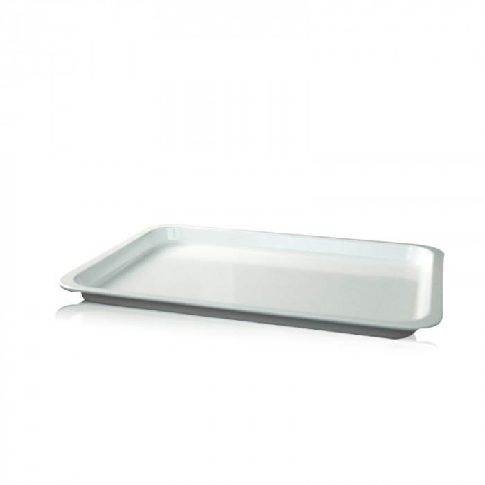 Tray Melamine White 44x33x2 cm