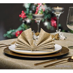 Rider 40x120 Quebec Brown  Roll of 20 Tablecloth Ventidue