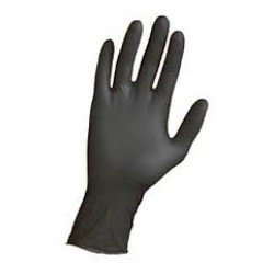 Guanto Lattice Nero S 100 pezzi