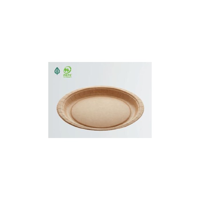 Style Brown Piatto Piano 22 cm 50 pezzi