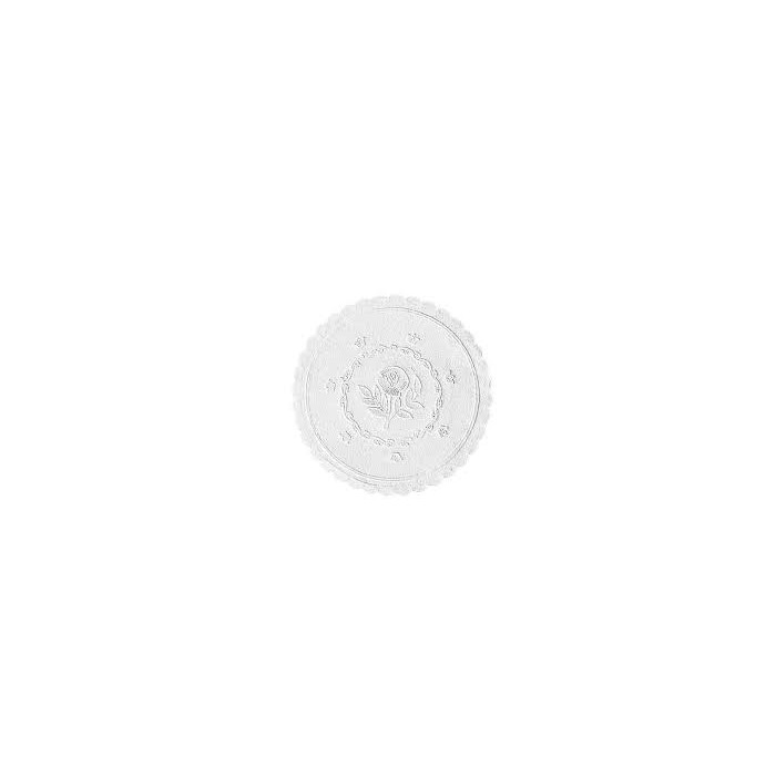 Sottobicchiere Quadrato Dumbo 10x10 Cm In Pelle Riciclata Argento | Daff Leatherixx | Antimacchia E Resistente | Per Uso Interno Ed Esterno | Regalo Eco-Friendly - 2