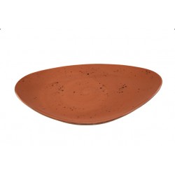 Piatto Piano Arancio 35x24 cm 6 pezzi