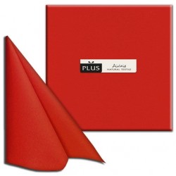 Tovagliolo Plus 40x40 Rosso 50 pezzi