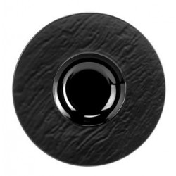 Wall Piatto Fondo Nero 30 cm 6 pezzi